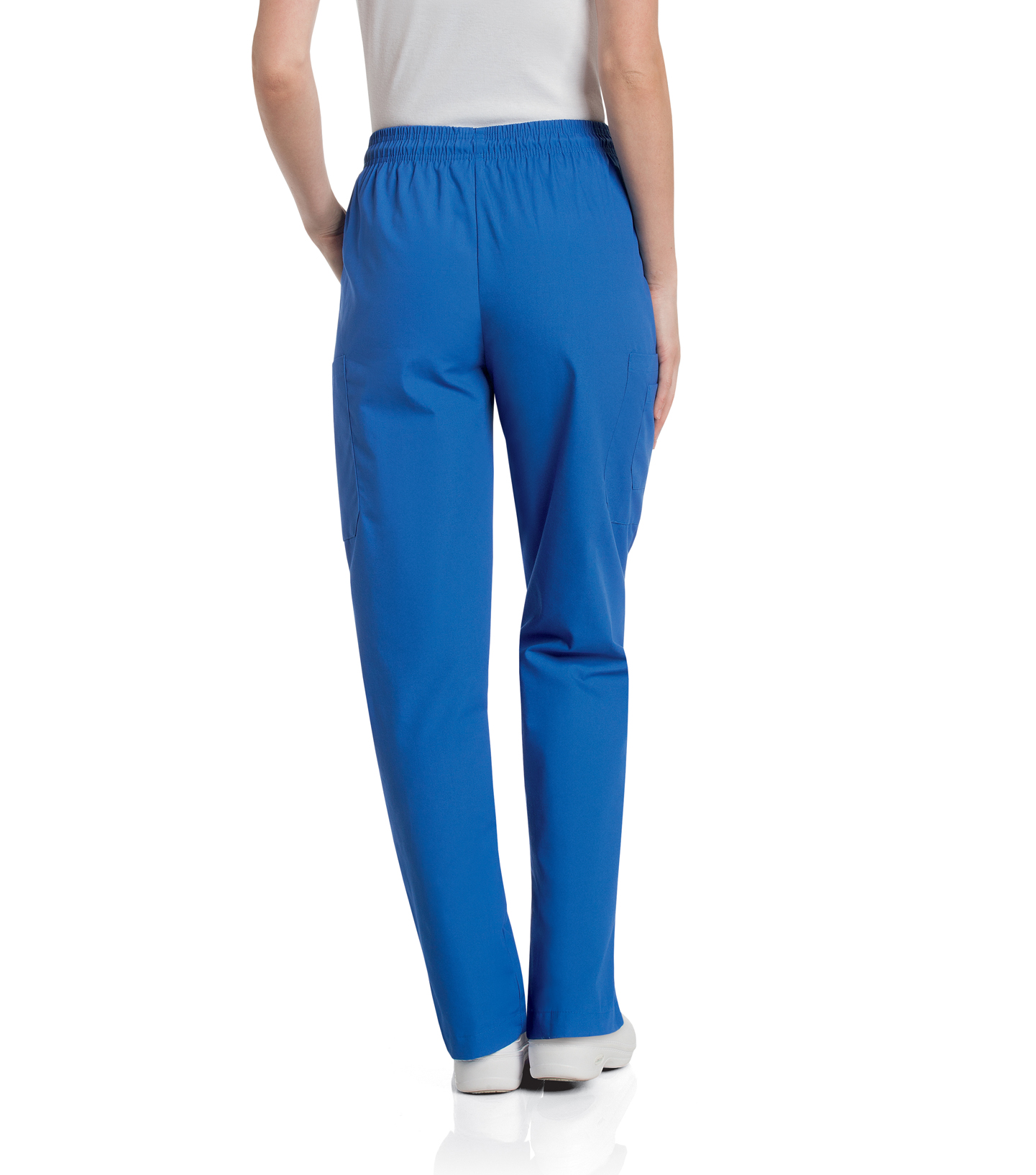 Womens Classic Cargo Elastic Waist Pant (8501) | Landau Scrubs